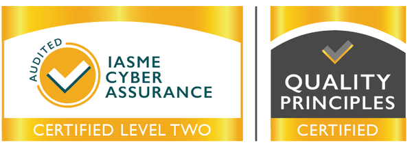 IASME Cyber Assurance and Quality Principles certified
